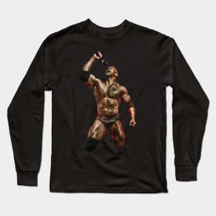 Wrestling Dwayne johnson Long Sleeve T-Shirt